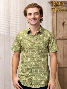 Lord of the Rings Dress Shirt Medium